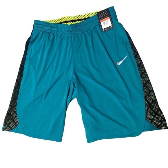 NIKE NIKE Dri-Fit Elite Basketball Shorts  Athletic Shorts L/T (Large/Ta… - Picture 1 of 7